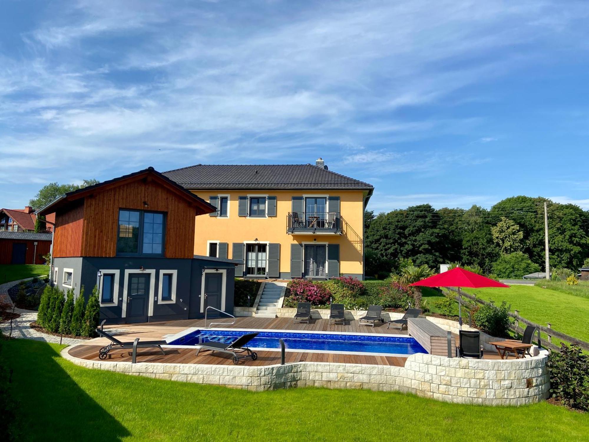 Landhaus Waltersdorf - Pool & Wellness Bad Schandau Exterior foto