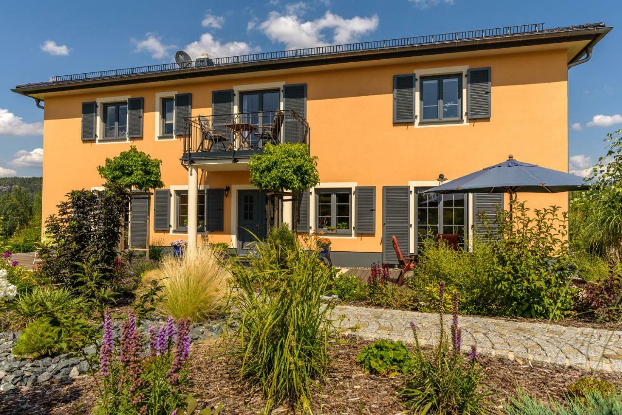 Landhaus Waltersdorf - Pool & Wellness Bad Schandau Exterior foto